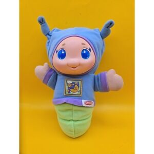 Glow Worm Playskool Glo Worm Light Up Musical Lullaby Soft Toy 2005 Tested Works